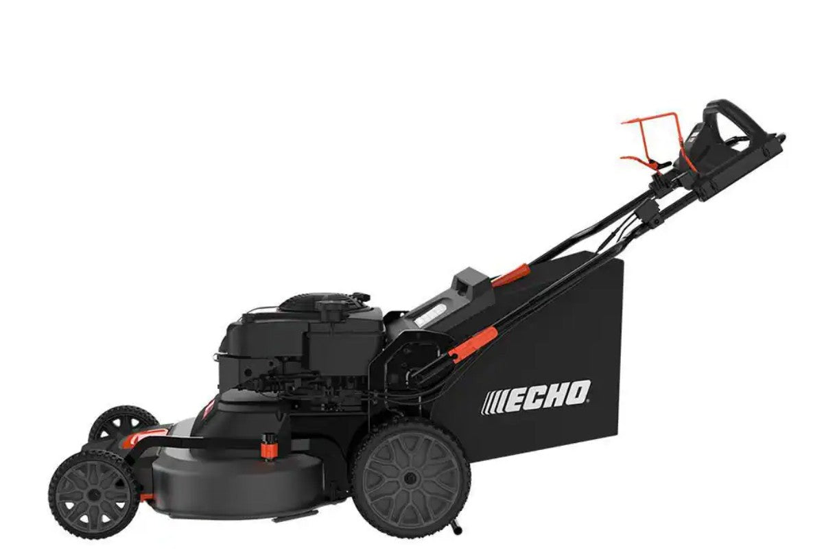 30 in. 223 CC Briggs and Stratton Gas 3-in-1 Dual Twin Blade RWD Self-Propelled Wide Area Lawn Mower with ReadyStart | #0001